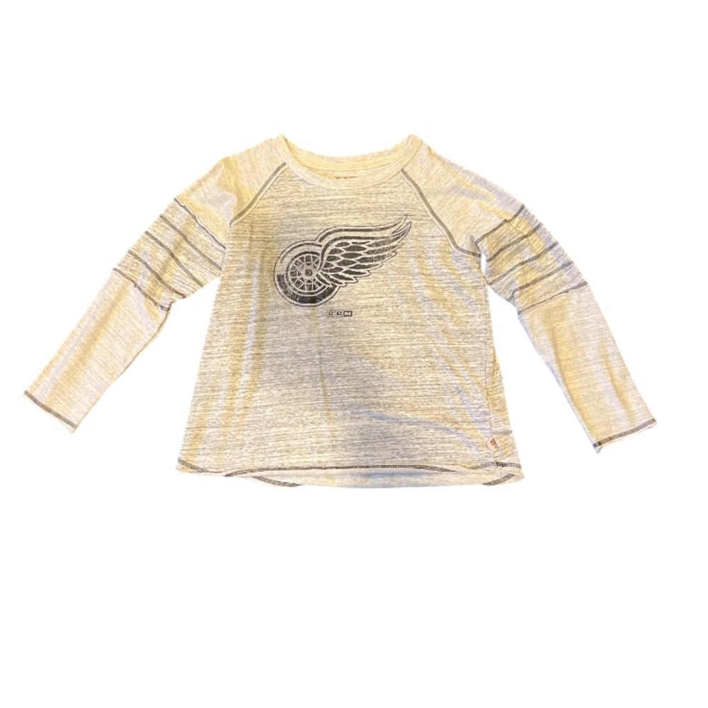 Women’s CCM Detroit Red Wings long sleeve shirt size XL